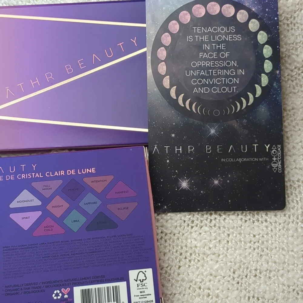 ĀTHR Beauty MOONLIGHT CRYSTAL PALETTE, 8 X 1.5g/0.05oz4 X 1.25g/0.04oz